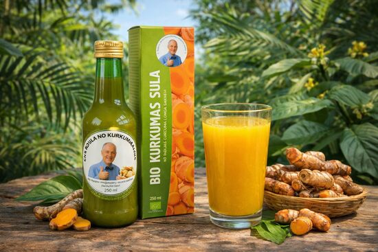 BIO KURKUMA SAKNES SULA 250ML